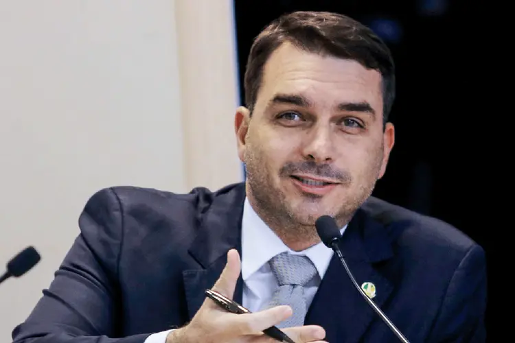 Nesta semana, Flávio Bolsonaro lidera ranking de redes no Senado (Wilson Dias/Agência Brasil)