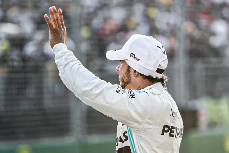 Lewis Hamilton: único negro na F1, o piloto criticou falta de engajamento da categoria sobre crise racial nos EUA (Mark Thompson/Getty Images)