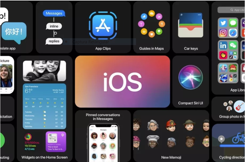 Apple aposta em novo design parecido com o Android para o iOS 14