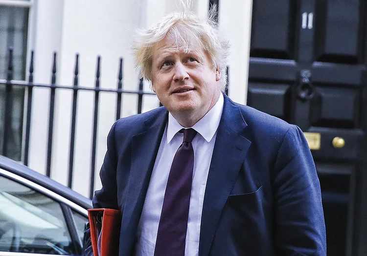 Boris Johnson, do Reino Unido: os britânicos disseram estar preocupados com o uso de produtos de nações com alto risco de desmatamento (Dinendra Haria/WENN//AGB Photo)