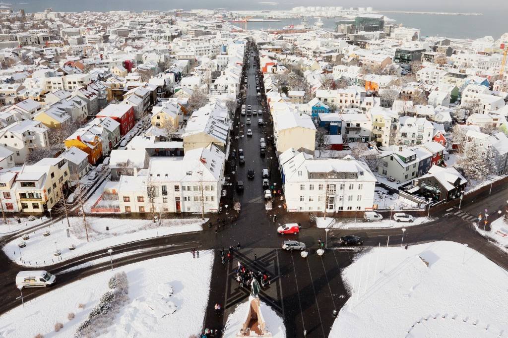 Islândia: país é o mais pacífico do mundo desde 2008, segundo o Índice Global da Paz (Mika Mika/Getty Images)