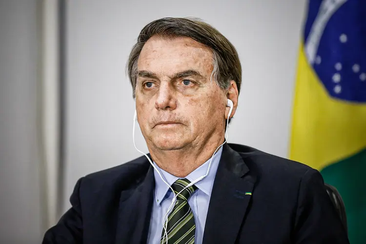 Jair Bolsonaro: presidente toma decisão seguindo passos dos Estados Unidos sobre a OMS (Carolina Antunes/PR/Flickr)