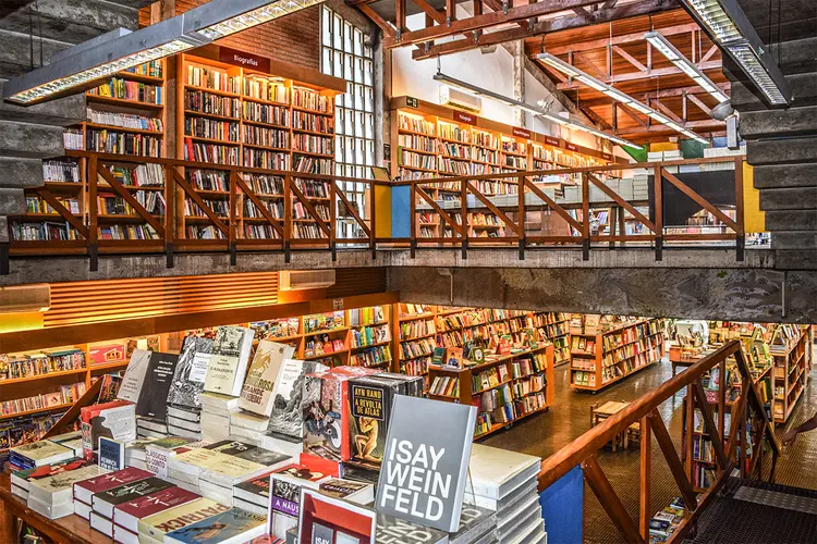 Livraria da Vila na Rua Fradique Coutinho, em São Paulo (Livraria da Vila/Divulgação)