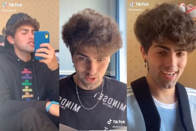 Mario Junior: em duas semanas, sedutor do TikTok recebe mais de 50 convites para publicidade (TikTok @izmaario/Reprodução)