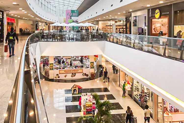 Só no estado de São Paulo os shoppings ficaram proibidos de funcionar por cerca de 130 dias (BR Malls/Divulgação)