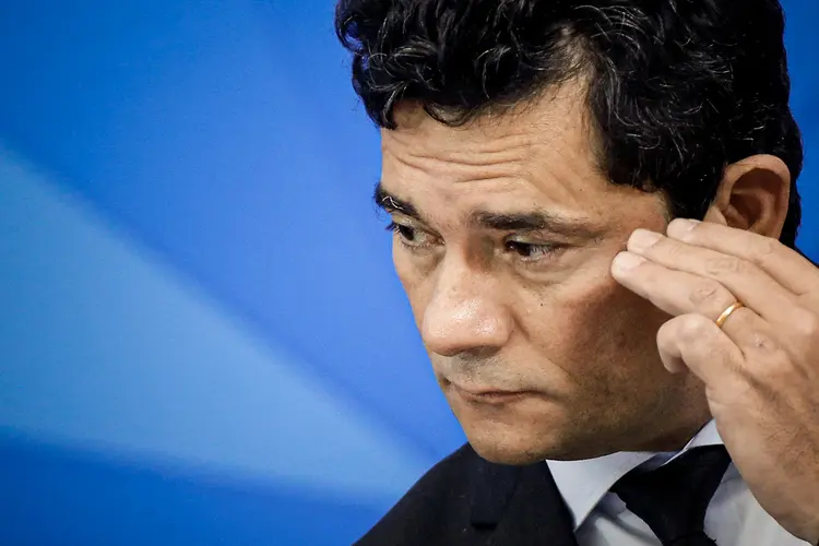Sergio Moro: restrição imposta a a ex-ministro também foi aplicada a Luiz Henrique Mandetta (Adriano Machado/Reuters)