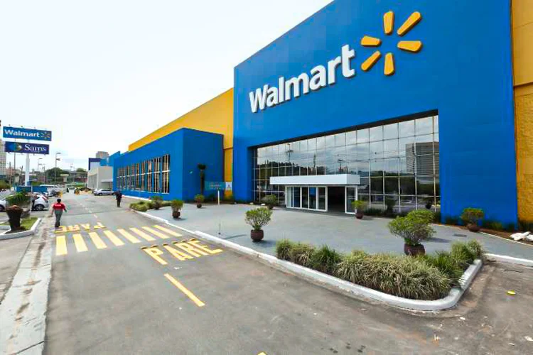 Walmart: a companhia também está testando seu aplicativo de pagamento por aproximação, o Walmart Pay (Walmart/Divulgação)