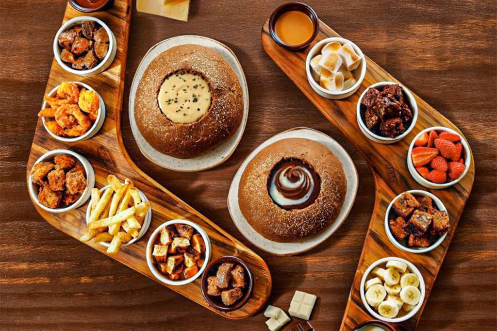 Outback Steakhouse lança novas versões de fondue para comer em casa