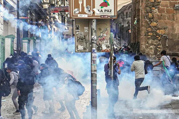 Protestos na Bolívia em 2019: novo estudo sugere que análise feita pela OEA, e que baseou a acusação de fraude, tem falhas significativas (Javier Mamani/Getty Images)