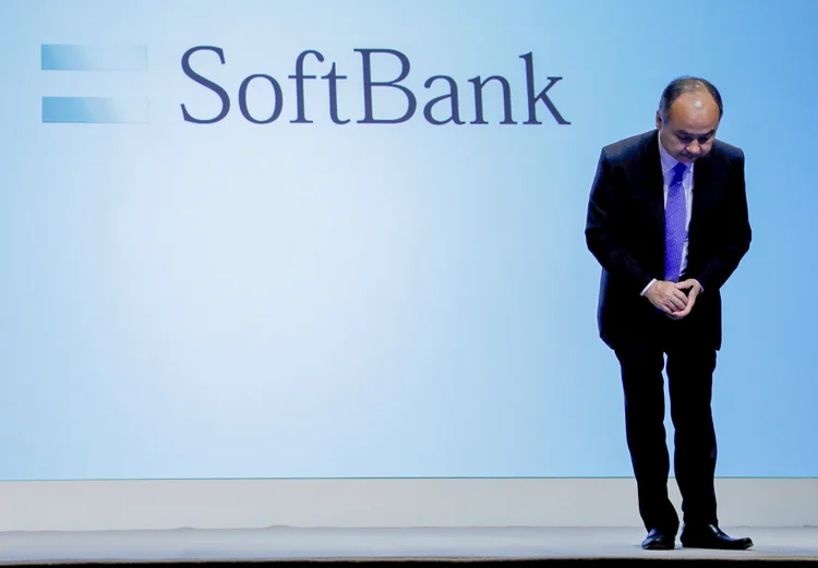 Masayoshi Son, do Softbank: grupo deixou de apresentar o resultado operacional (Kim Kyung-Hoon/File Photo/Reuters)