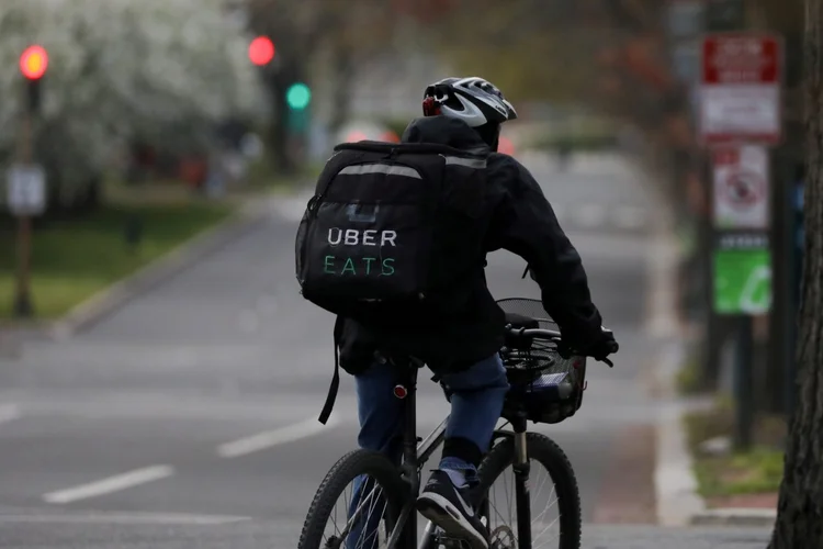 Trabalhadores por App: Uber é a empresa que mais teve avanços no acordo com os trabalhadores  (Jonathan Ernst/File Photo/Reuters)