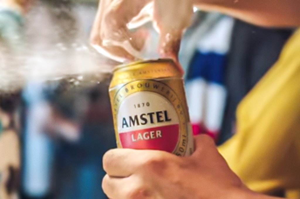 Amstel dá desconto e entrega grátis no Rappi