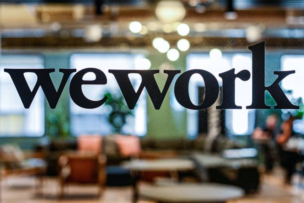 WEWORK: o plano inicial do Softbank, após a WeWork desistir da sua abertura de capital, previa a compra de 970 milhões de dólares em ações de Neumann.  / REUTERS/Kate Munsch/File Photo (Kate Munsch/Reuters)