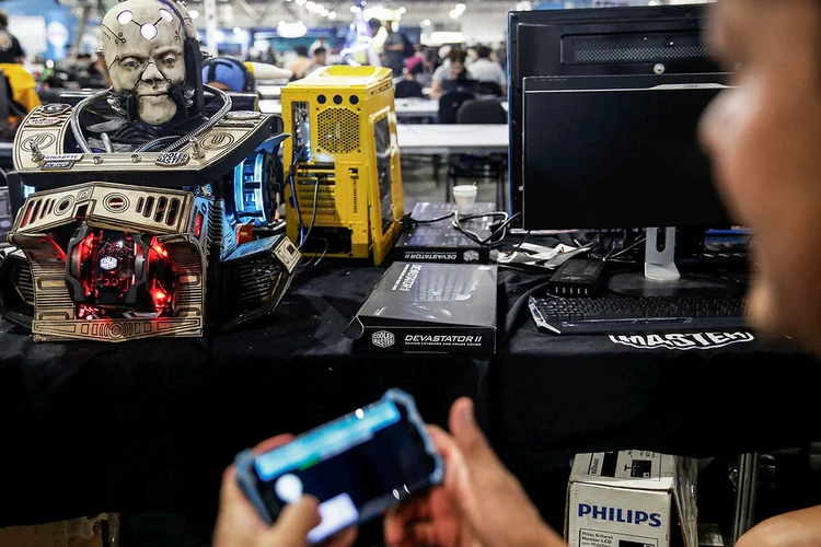 Campus Party: tema desta edição será Reboot the World (Reiniciar o Mundo) (Nacho Doce/Reuters)