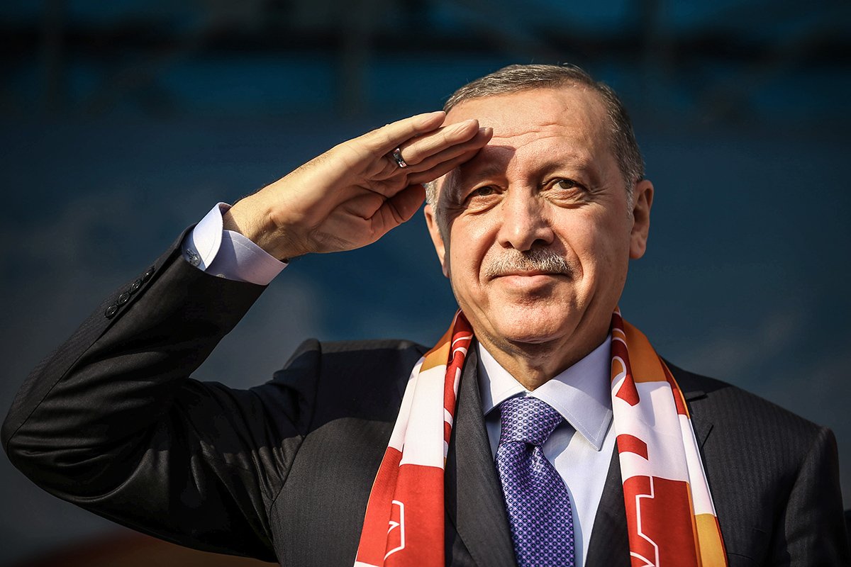 Presidente da Turquia, Tayyip Erdogan