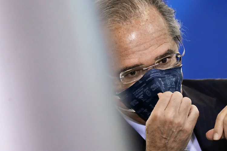 Paulo Guedes: ministro disse que o Senado deu "um péssimo sinal" e classificou a decisão como "um crime contra o País (Adriano Machado/Reuters)