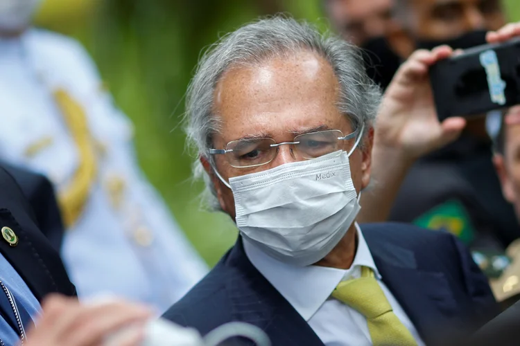 Guedes: ministro vinha evitando admitir que há melhorias a serem feitas na área ambiental (Adriano Machado/Reuters)