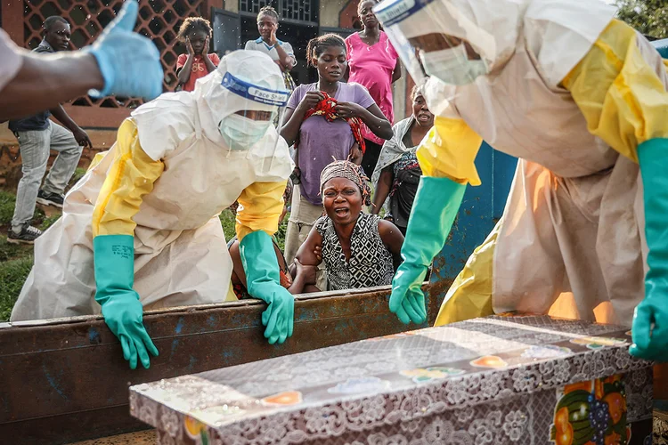 Ebola: doença está se espalhando no oeste da República Democrática do Congo e já soma quase 50 casos (Goran Tomasevic/Reuters)