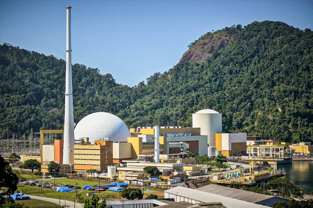 Usinas de Angra dos Reis: país possui atualmente duas usinas atômicas em operação, Angra 1 e Angra 2 (RJ), que somam quase 2 GW (Lucas Landau/Reuters)