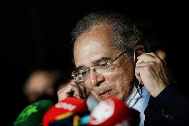 Guedes: ministro disse confiar no "espírito construtivo" de Maia e Alcolumbre (Adriano Machado/Reuters)