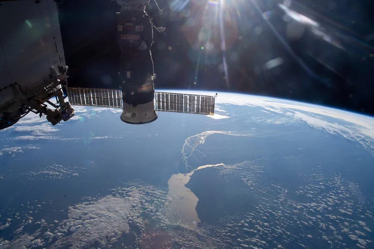 Espaço: Nasa abriu espaço para representantes do entretenimento (nasa/Divulgação)