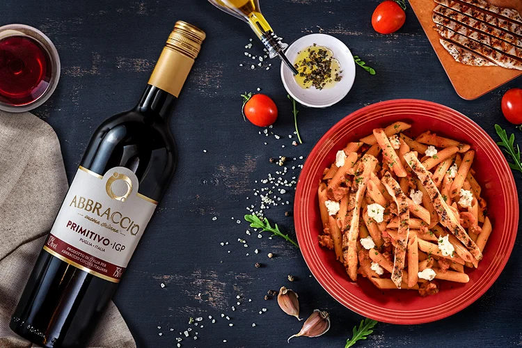 App de delivery do Abbraccio: novo serviço indica vinho ideal para refeição (Abbraccio/Divulgação)