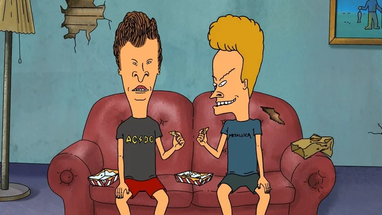 Beavis and Butt-Head: série abriu caminho para revolução na TV com seus comentários satíricos sobre a adolescência e a juventude (Beavis and Butt-Head/Reprodução)