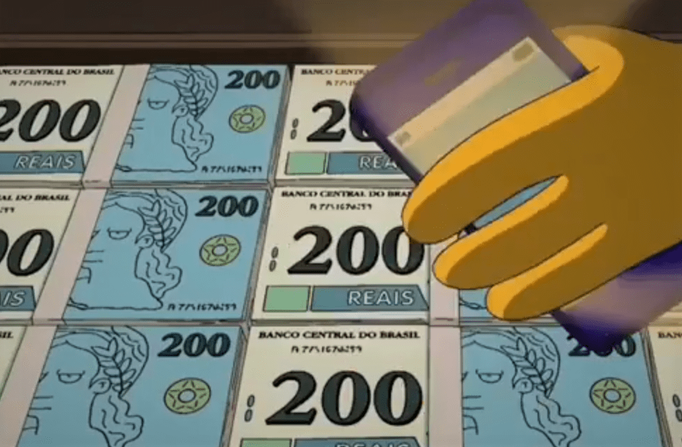 "Os Simpsons" previram nota de R$ 200 no Brasil em episódio de 2014
