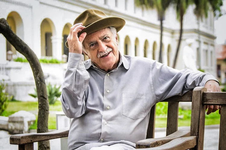 Ary Fontoura: ator tem feito sucesso nas redes ao mesmo tempo em que está no ar em reprise da novela Êta Mundo Bom! (Estevam Avellar/Globo/Divulgação)