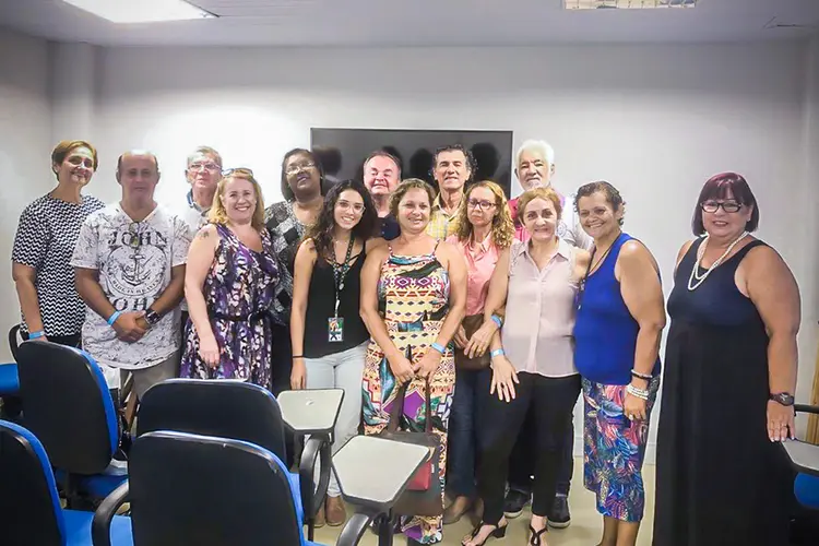“Vóvô estagiário”: participantes do processo seletivo de 2019 (Grupo Cataratas/Divulgação)