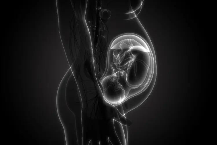 Grávida: pesquisadores descobriram infecção de bebê ainda no útero da mãe (magicmine/Getty Images)