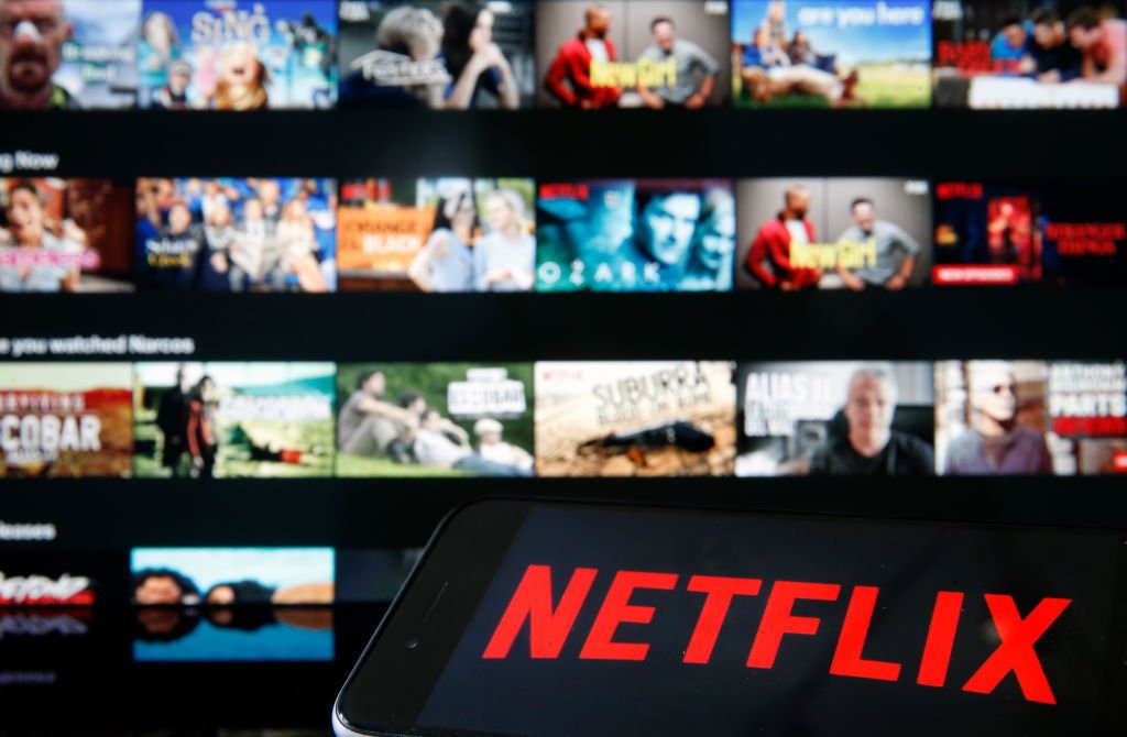 Netflix: o serviço de streaming divulgou emissões de carbono pela primeira vez (Chesnot/Getty Images)