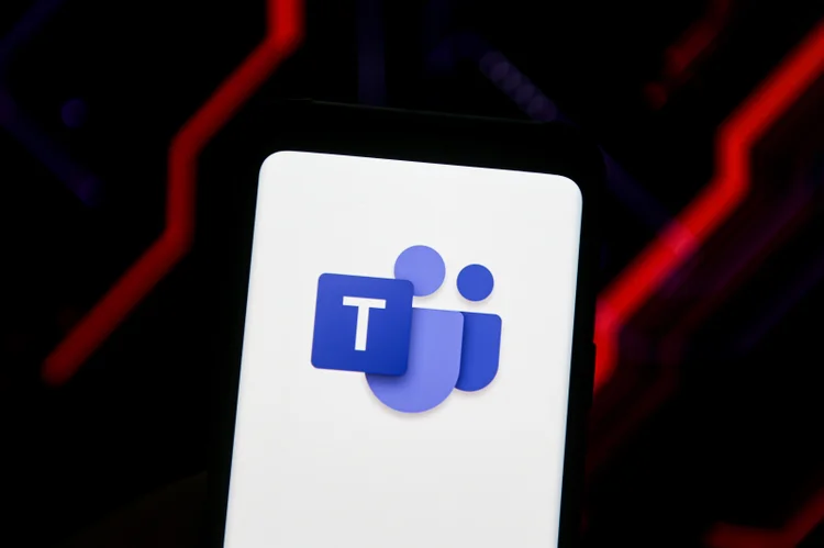 Microsoft Teams: esta é a segunda interrupção do Microsoft Teams neste mês, após problemas com o serviço no início de abril (Mateusz Slodkowski/Getty Images)