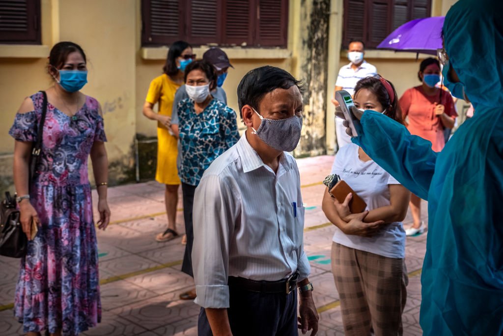 Coronavírus: a primeira vítima de covid-19 no Vietnã foi um homem de 70 anos (Linh Pham/Getty Images)