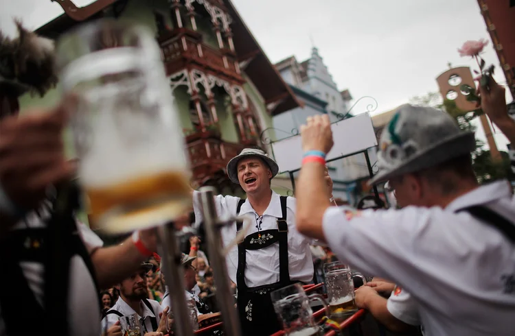 Oktoberfest: maior festa alemã das Américas foi cancelada pela prefeitura de Blumenau (Mario Tama/Getty Images)