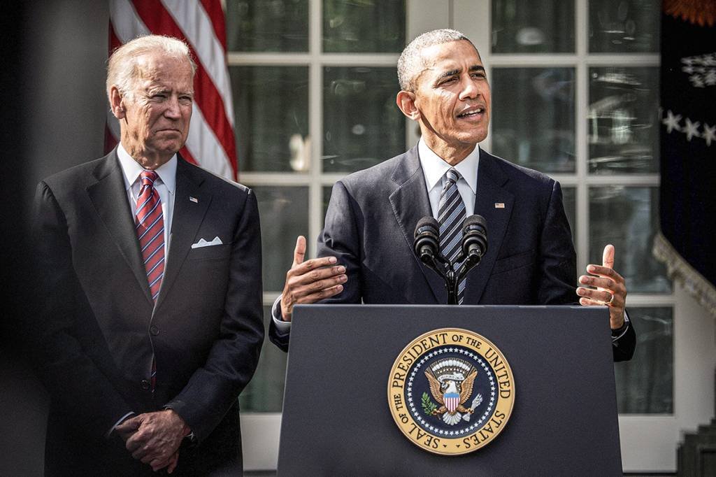 Joe Biden e Barack Obama (T.J. Kirkpatrick/Getty Images)