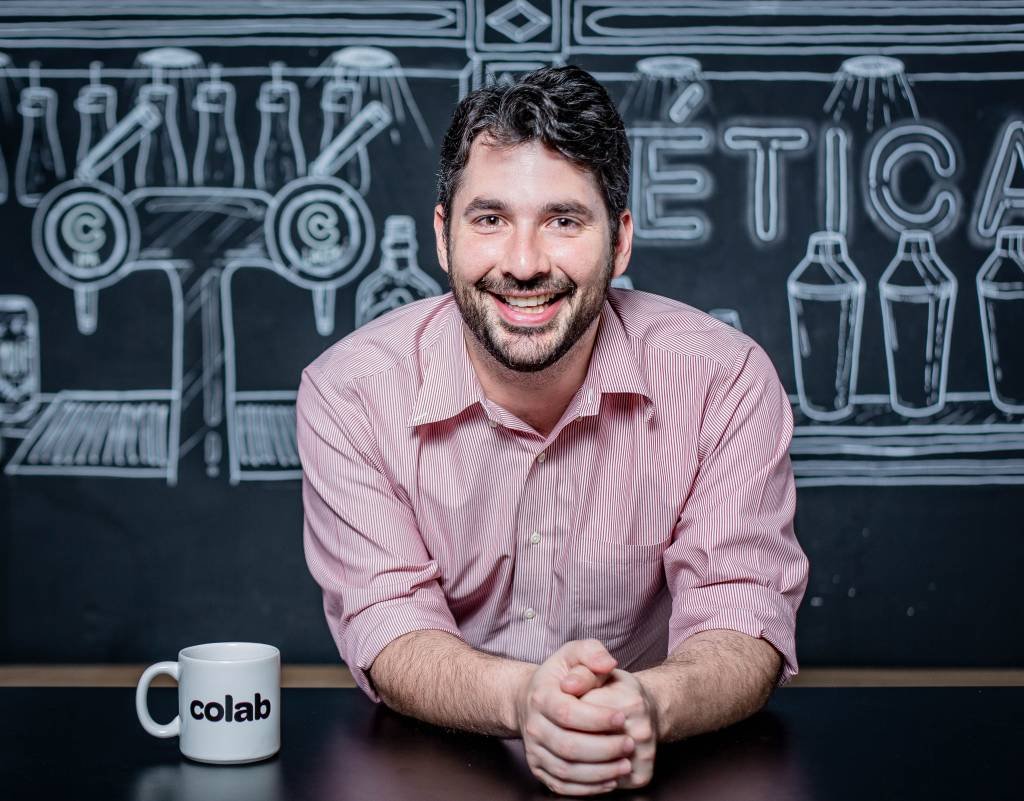 Gustavo Maia, fundador do aplicativo Colab (Léo Orestes/Divulgação)