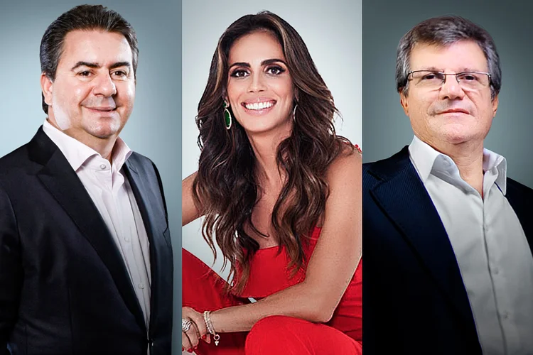 José Carlos Semenzato, Renata Moraes Vichi e Sebastião Bomfim (Exame/Divulgação)