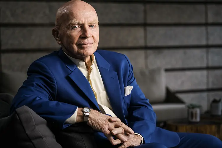 Mark Mobius: A Índia está entrando em hardware e acredito que será muito promissor (Eduardo Frazão/Exame)