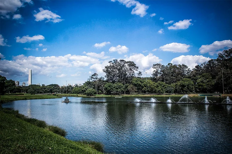 Parques municipais: prefeitura vem sendo pressionada para explicar o motivo da reabertura de shoppings, comércio e bares, mas não da de parques (Yuri-Murakami/Fotoarena)