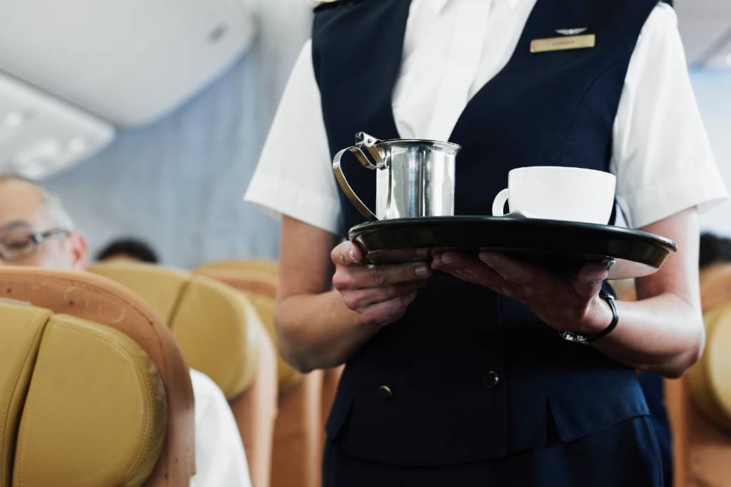 Icelandair: empresa aérea disse que o serviço de bordo será o mínimo durante a pandemia (Getty Images/Thomas Barwick)
