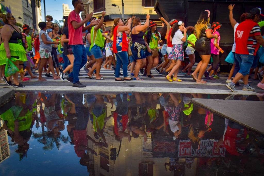 Bloco em Carnaval de 2020. em São Paulo (Elineudo Meira/Fotos Públicas)