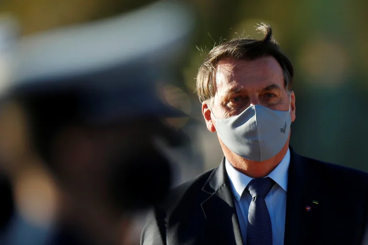 Presidente Jair Bolsonaro em Brasília
23/06/2020 REUTERS/ (Adriano Machado/Reuters)