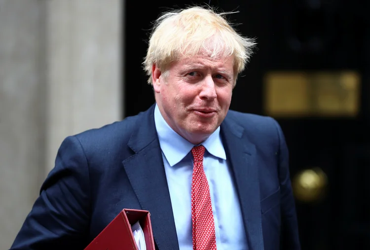 Boris Johnson: custo de sair da UE sem acordo pode passar de 32 bilhões de dólares (Hannah McKay/Reuters)