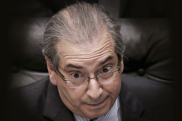 Cunha: O ex-deputado foi cassado sob a acusação de ter mentido durante depoimento na Comissão Parlamentar de Inquérito (CPI) da Petrobras sobre a existência de contas no exterior (Ueslei Marcelino/Reuters)