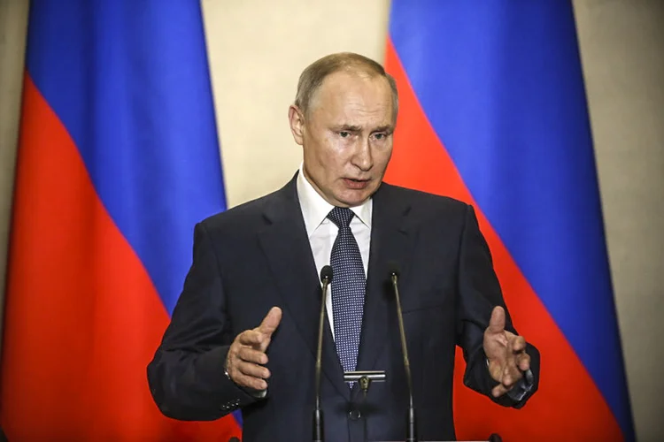 Vladimir Putin: se continuar até 2036, presidente russo pode bater recorde de Stalin (Mikhail Svetlov/Getty Images)