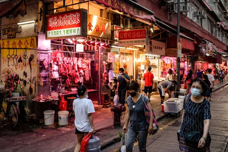 Hong Kong: caso de reinfecção foi documentado no local (Anthony Kwan/Getty Images)