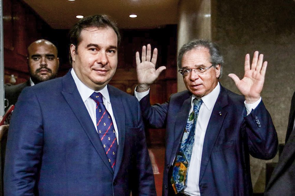 Desentendimento entre Maia e Guedes é natural, diz Bolsonaro