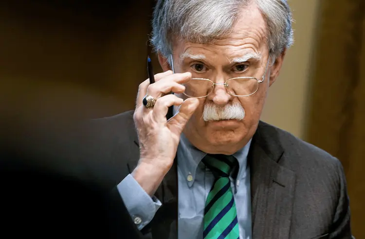 Ex-assessor de segurança nacional dos EUA John Bolton 02/04/2019  
 (Joshua Roberts/Reuters)
