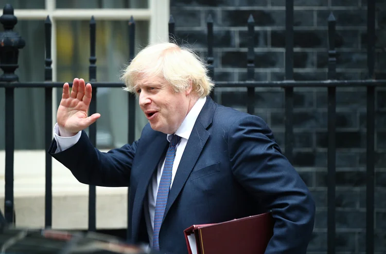 Boris Johnson: coronavírus mostrou a importância de controlar o peso (Hannah Mckay/Reuters)